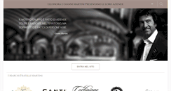 Desktop Screenshot of fratellimartini.it